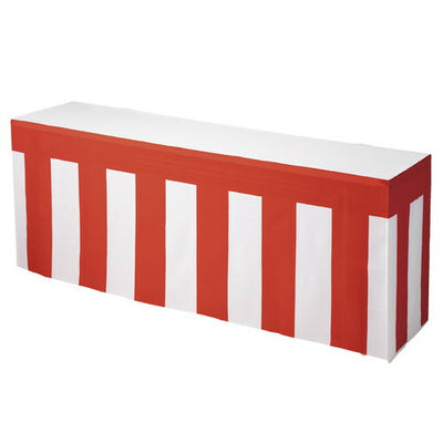 店舗用品販促用品紅白テーブルクロステーブルクロスの商品画像