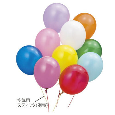 店舗用品販促用品カラー風船メタリックカラー【100個】の商品画像