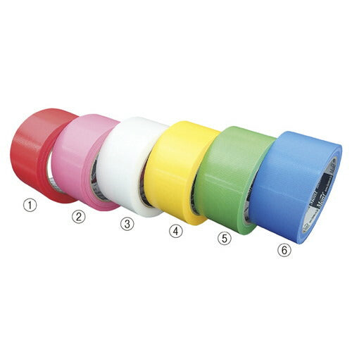 店舗用品店舗運営用品快適養生カラーテープ(25m巻)イエローの商品画像