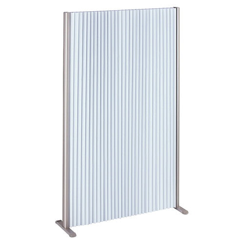 店舗用品店舗運営用品アコーディオンパーティションH150cmW90cmブルーグレーの商品画像
