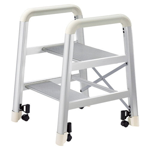 店舗用品店舗運営用品キャンバー2段シルバーの商品画像