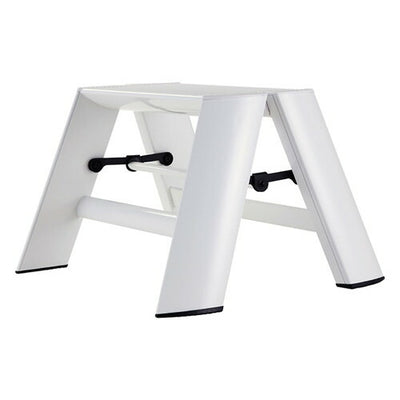 店舗用品店舗運営用品デザイン踏み台ルカーノ1段ブラックの商品画像