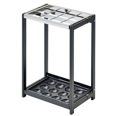 店舗用品店舗運営用品折りたたみ式傘立て12本立ての商品画像