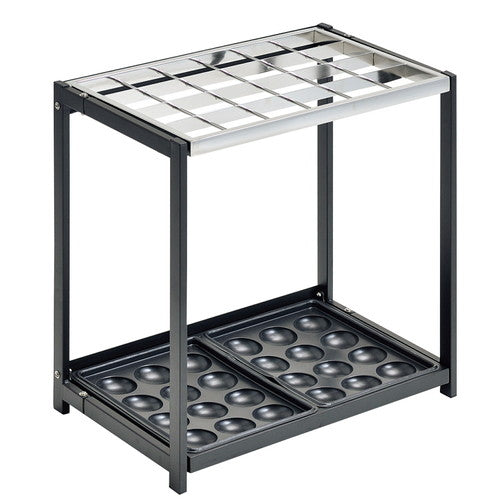 店舗用品店舗運営用品折りたたみ式傘立て24本立ての商品画像