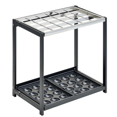 店舗用品店舗運営用品折りたたみ式傘立て24本立ての商品画像