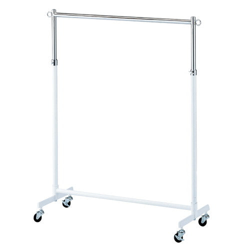 店舗用品店舗什器強化型ハンガーラック白W90cmタイプの商品画像