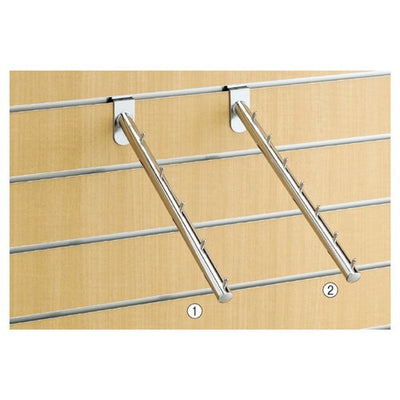 店舗用品シリーズ什器傾斜ハンガーフック/リスタ用7連掛けの商品画像
