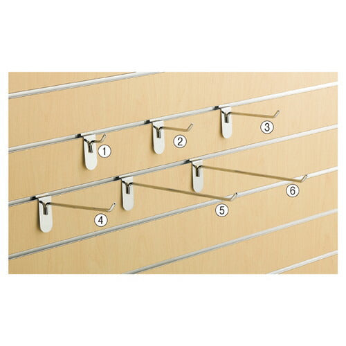 店舗用品シリーズ什器フックハンガー(直径6mm)/リスタ用L5cm【10本】の商品画像