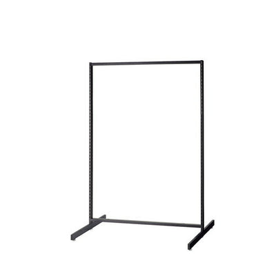 店舗用品システム什器SF中央両面タイプW90×H135cmブラック選べる8タイプオープンタイプの商品画像