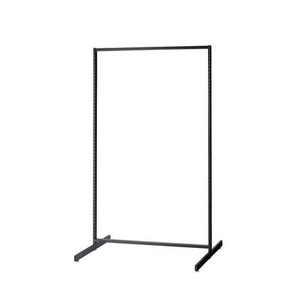 店舗用品システム什器SF中央両面タイプW90×H150cmブラック選べる8タイプオープンタイプの商品画像