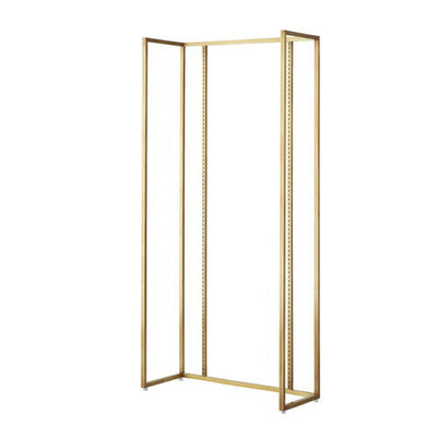 店舗用品システム什器UR90壁面タイプ本体アンティークゴールドオープンタイプの商品画像