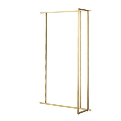 店舗用品システム什器UR壁面タイプW120×H210cm連結タイプアンティークゴールド選べる4タイプオープンタイプの商品画像