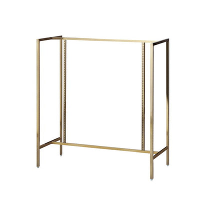 店舗用品システム什器UR中央両面タイプW120×H135cmアンティークゴールド選べる4タイプオープンタイプの商品画像