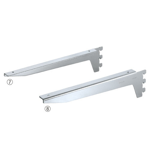 店舗用品システム什器木棚用ブラケットダボ後付けタイプD20・25cm用右の商品画像