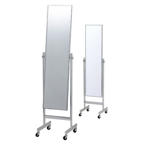 店舗用品店舗什器ローコストスチールミラー(鏡厚5mm)クロームの商品画像