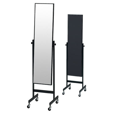 店舗用品店舗什器ローコストスチールミラー(鏡厚5mm)ブラックの商品画像