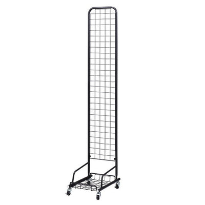 店舗用品店舗什器スキマ型ワゴンW30cm黒の商品画像