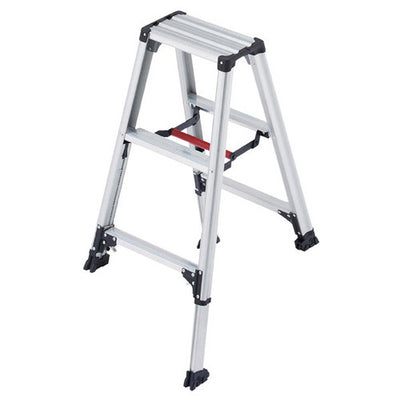 店舗用品店舗運営用品軽量専用脚立脚軽伸縮タイプ5段の商品画像