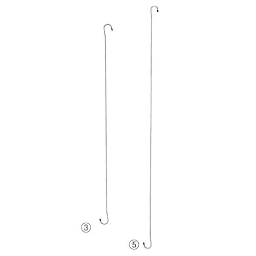 店舗用品店舗運営用品ロングSカンステンレスL150cmの商品画像