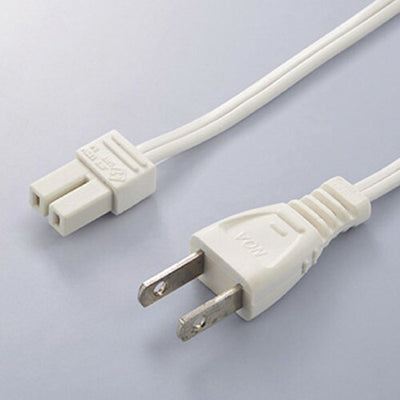 店舗用品照明SSコネクター専用一般プラグ付きコードホワイト150cmの商品画像