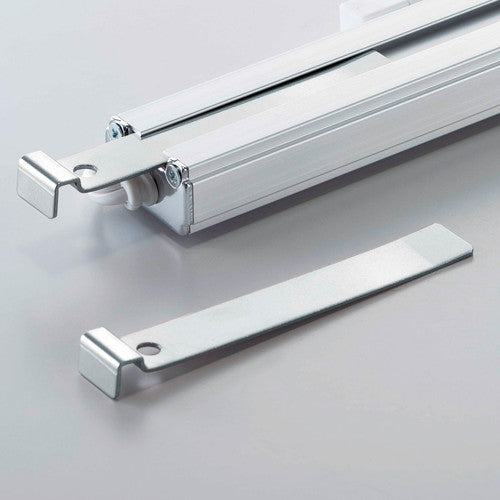 店舗用品照明LED棚下照明SSコネクタータイプ用取付オプションセットガラス棚インハング用の商品画像