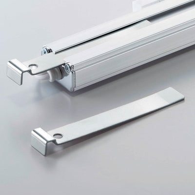 店舗用品照明LED棚下照明SSコネクタータイプ用取付オプションセットガラス棚インハング用の商品画像