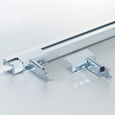 店舗用品照明LED棚下照明SSコネクタータイプ用取付オプションセットガラス棚オーバーハング用の商品画像