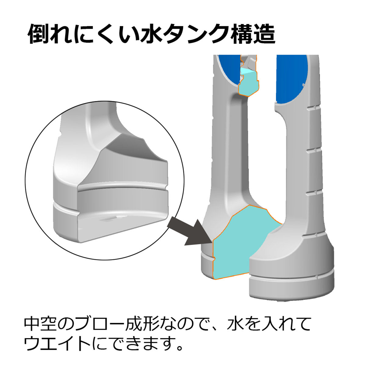 (店舗運営用品) (運営サポート用品) (誘導用品) kp38-754-5-1 スタンドサイン 本体 シルバー