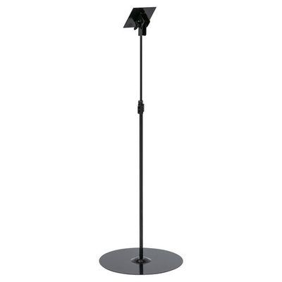 店舗用品サイン・掲示用品パネル貼り付けスタンド小ブラックの商品画像