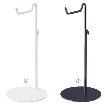 店舗用品演出用品低床バッグスタンドホワイトの商品画像