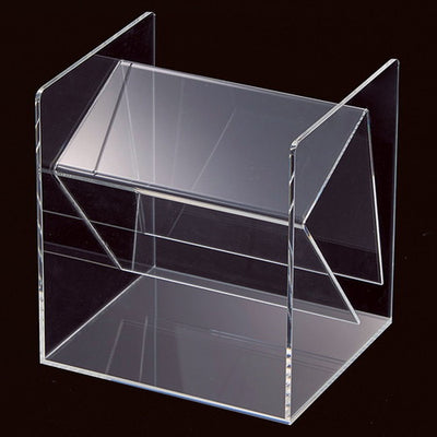 店舗用品演出用品透明アクリルカチューシャ立てW15cmの商品画像