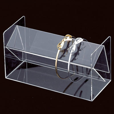 店舗用品演出用品透明アクリルカチューシャ立てW30cmの商品画像