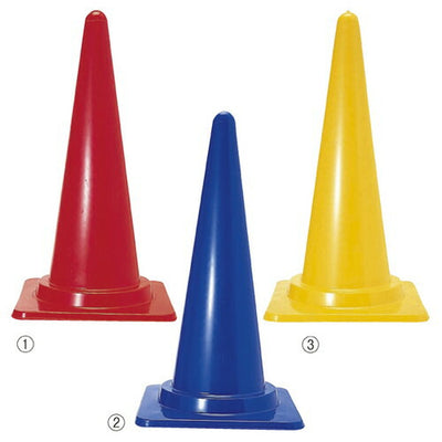 店舗用品店舗運営用品駐禁ガード(カラフルコーン)ライン無しイエローの商品画像