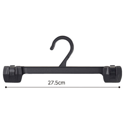 店舗用品ディスプレイ用品プラスチック製ボトムハンガーW27.5cmの商品画像