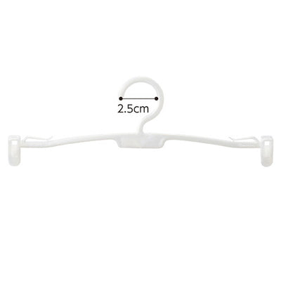 店舗用品ディスプレイ用品ランジェリーハンガーパールホワイトランシェリーハンガーの商品画像