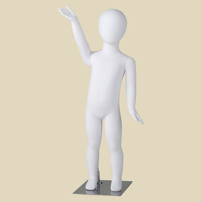 店舗用品ディスプレイ用品子供全身リアルマネキンH80cmの商品画像
