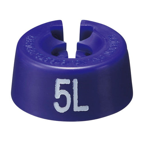 店舗用品ディスプレイ用品サイズチップ5L紺の商品画像