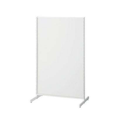 店舗用品システム什器SF中央両面セミスリムタイプW90×H150cmホワイト選べる8タイプホワイトパネル付きの商品画像