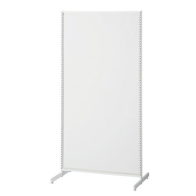 店舗用品システム什器SF中央両面セミスリムタイプW90×H180cmホワイト選べる8タイプホワイトパネル付きの商品画像