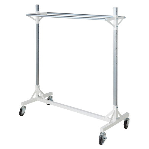 店舗用品店舗什器大型ダブルハンガーラックW150cm1段D50cmの商品画像