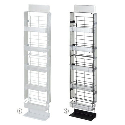店舗用品店舗什器サイドネットスタンド白の商品画像