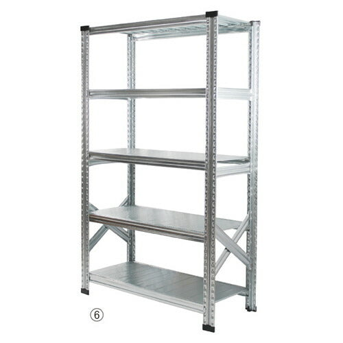 店舗用品シリーズ什器メタルシステム(本体)W158cmH92cm3段の商品画像