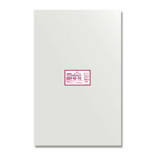 店舗用品ラッピング用品透明袋フレームシール45×70cmの商品画像