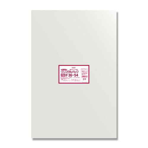 店舗用品ラッピング用品透明袋フレームシール36×54cmの商品画像