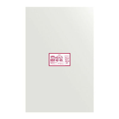 店舗用品ラッピング用品透明袋フレームシール42×65cmの商品画像