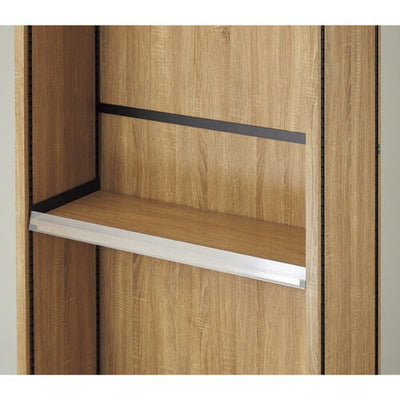 店舗用品シリーズ什器ガルバ・木棚用プライスレール/TW用W90cm用【2本】の商品画像