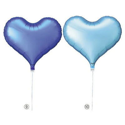 店舗用品販促用品アイブレックスバルーンジェリーハートライトブルー【5個】の商品画像