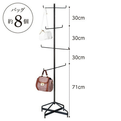 店舗用品店舗什器ラフアイアンバッグツリーバッグツリーの商品画像