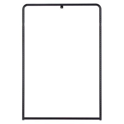店舗用品システム什器Rパイプエンドフレームブラック/SF中央両面タイプH135cm用W60cmの商品画像