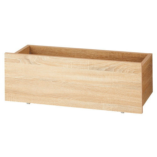 店舗用品システム什器折りたたみ木製収納トロッコW90cmラスティック柄の商品画像